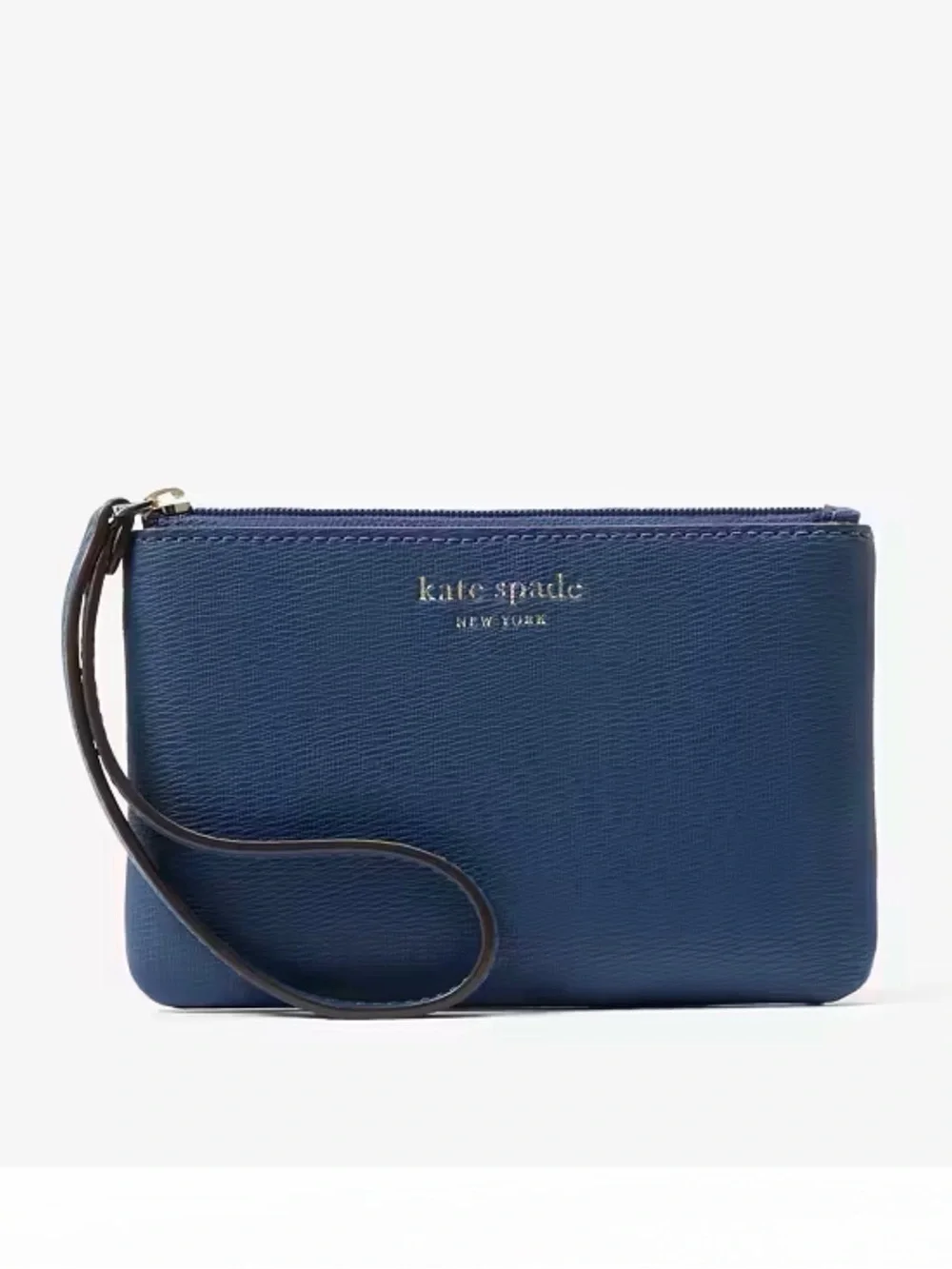 NWOT Kate Spade Navy Blue Wristlet OS